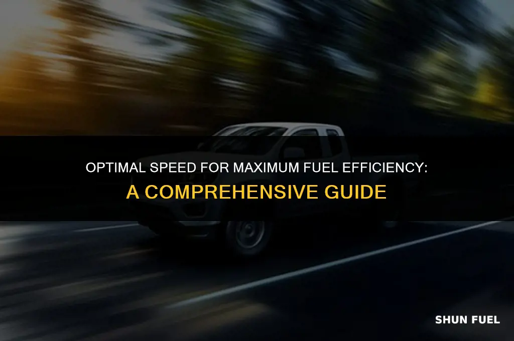 what speed best fuel economy