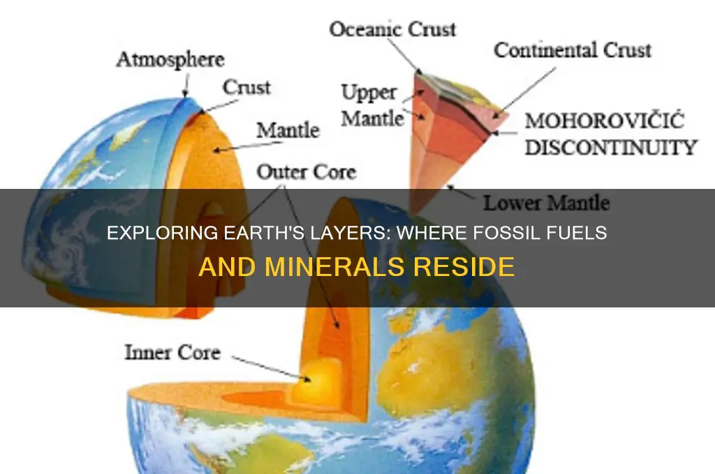 what sphere are fossil fuels and minerals found in