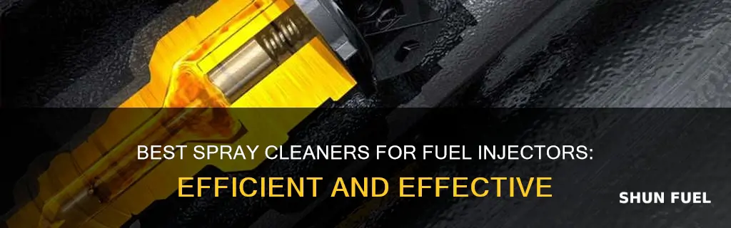 what spray is good to clean fuel injectors