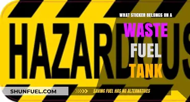 Hazardous Waste: Identifying Fuel Tank Stickers
