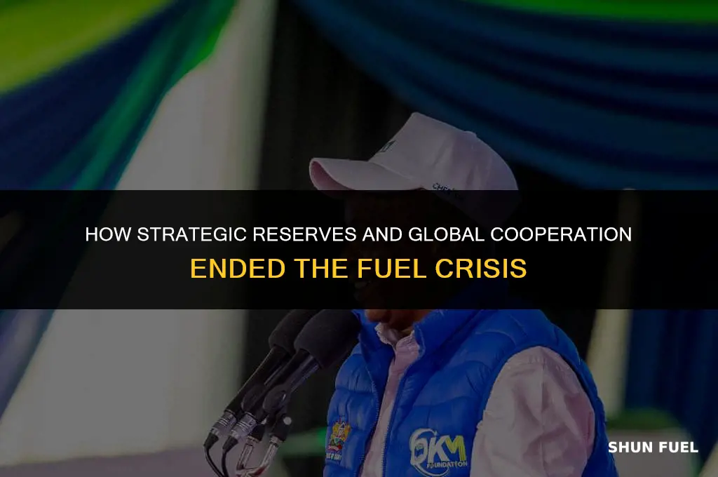 what stopped the fuel crisis