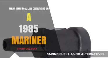 1985 Mariner Fuel Line Connections: A Style Guide