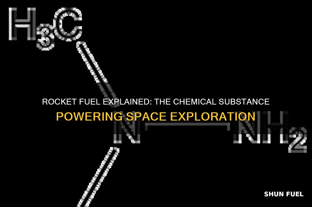what substance is used to fuel a rocket