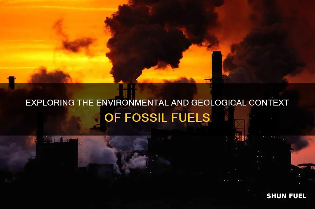 what surrounds fossil fuels