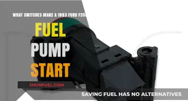 Fuel Pump Activation: Key Switches for 1993 Ford F350 Explained