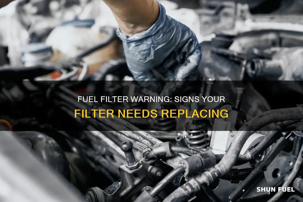 what symptomd of a plugged fuel filter