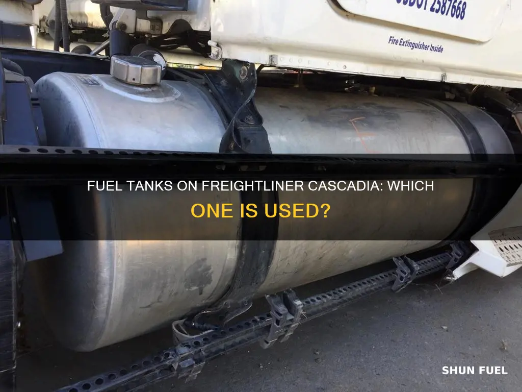 what tank is fuel drawn from on a freightliner cascadia