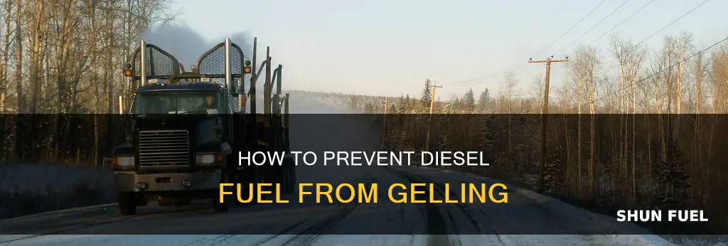what temp does diesel fuel ungel