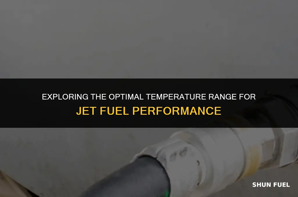 what temp is jet fuel