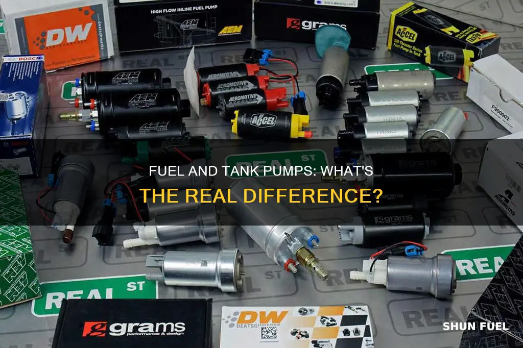 what the difference between fuel pump and tank pump