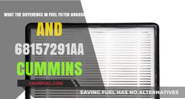 Fuel Filter Differences: 68065608AA vs 68157291AA Cummins