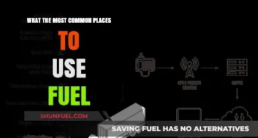 Where Fuel Powers the World: Common Places of Consumption