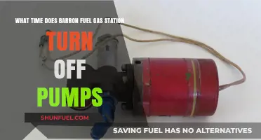 When Do Barron Fuel Gas Station Pumps Shut Down?