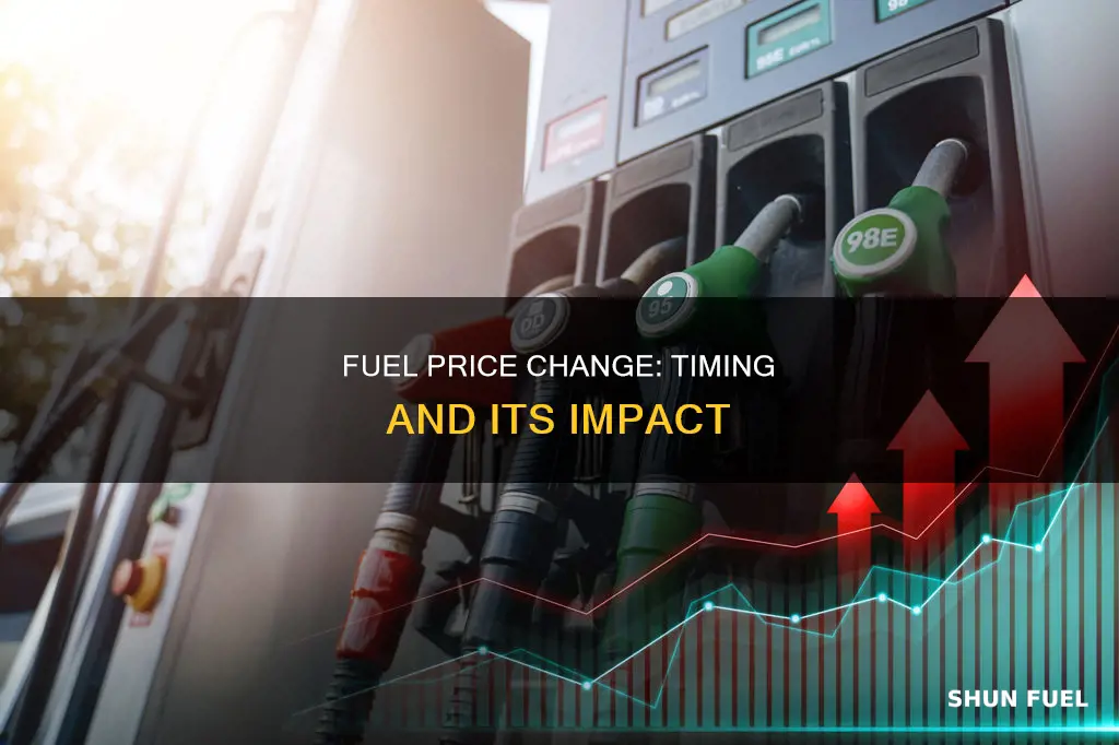 what time does the fuel price change