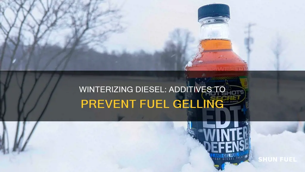what to add to diesel fuel in winter