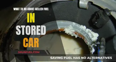 Stored Car Gelled Fuel: Quick and Easy Solutions