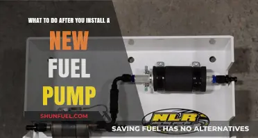 Post-Fuel Pump Installation: Essential Steps for Optimal Performance and Safety