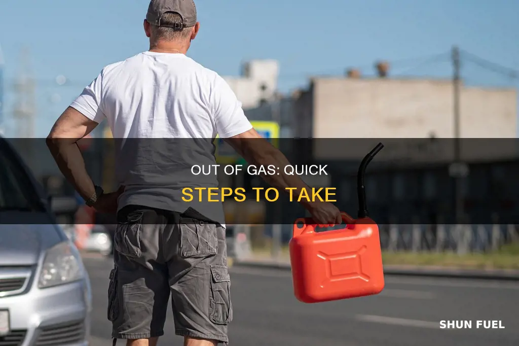 what to do if car runs out of fuel