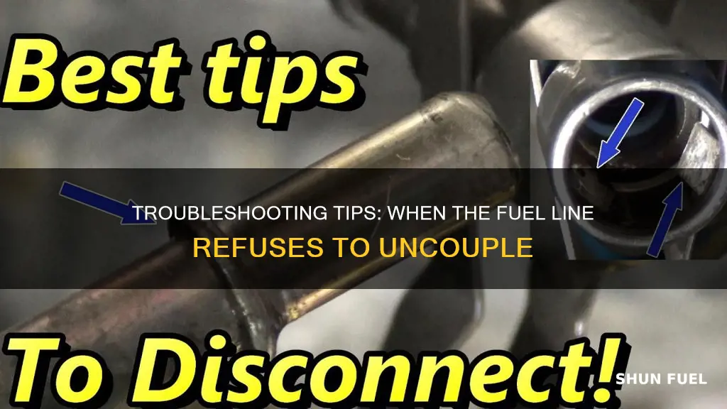 what to do when fuel line won