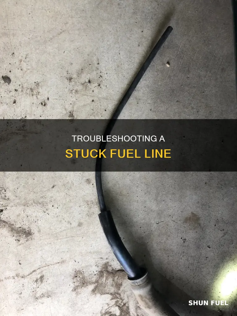 what to do when fuel line won