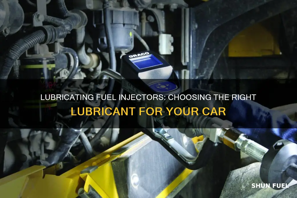 what to lubricate fuel injectors with
