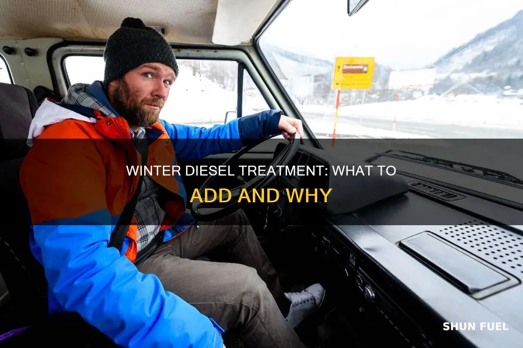 what to put in diesel fuel in winter