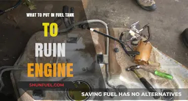 Destroying an Engine: Fuel Tank Sabotage