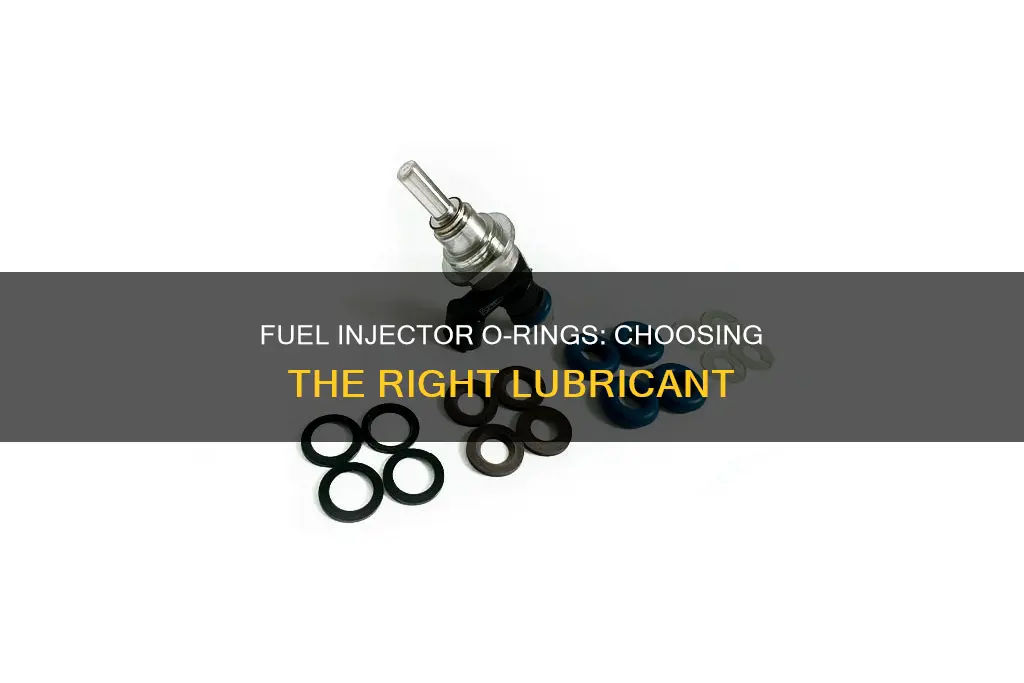 what to put on fuel injector o-rings