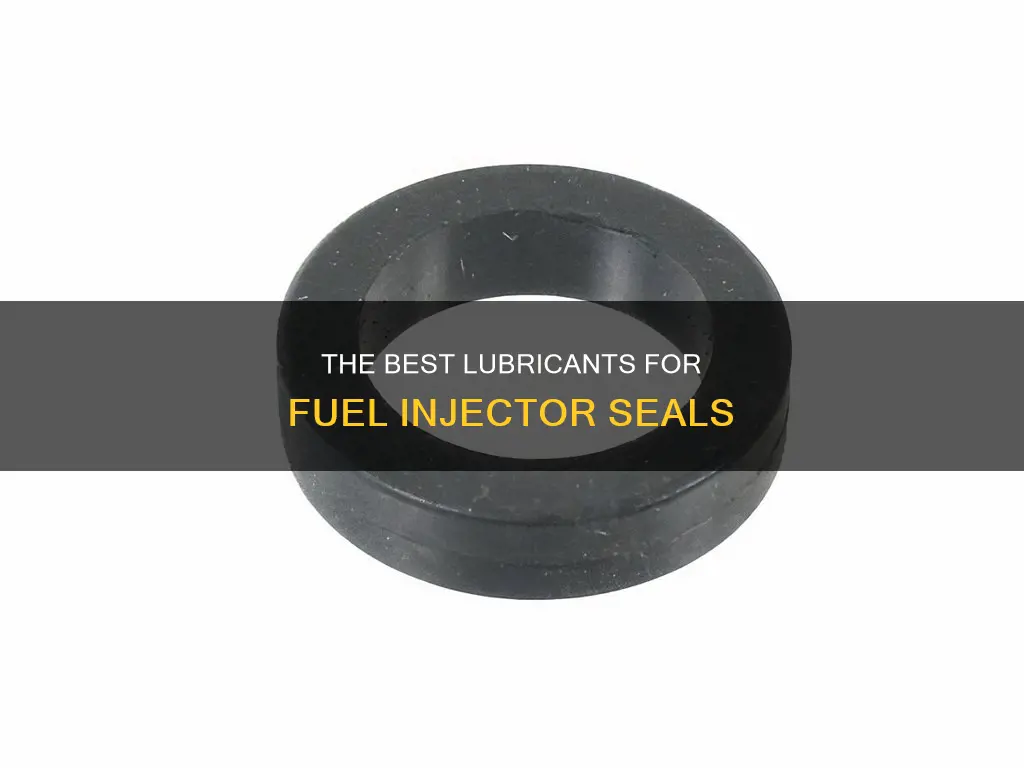 what to put on fuel injector seals