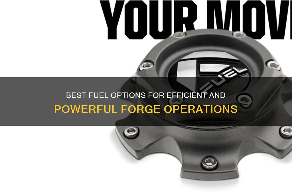 what to use as fuel for a forge