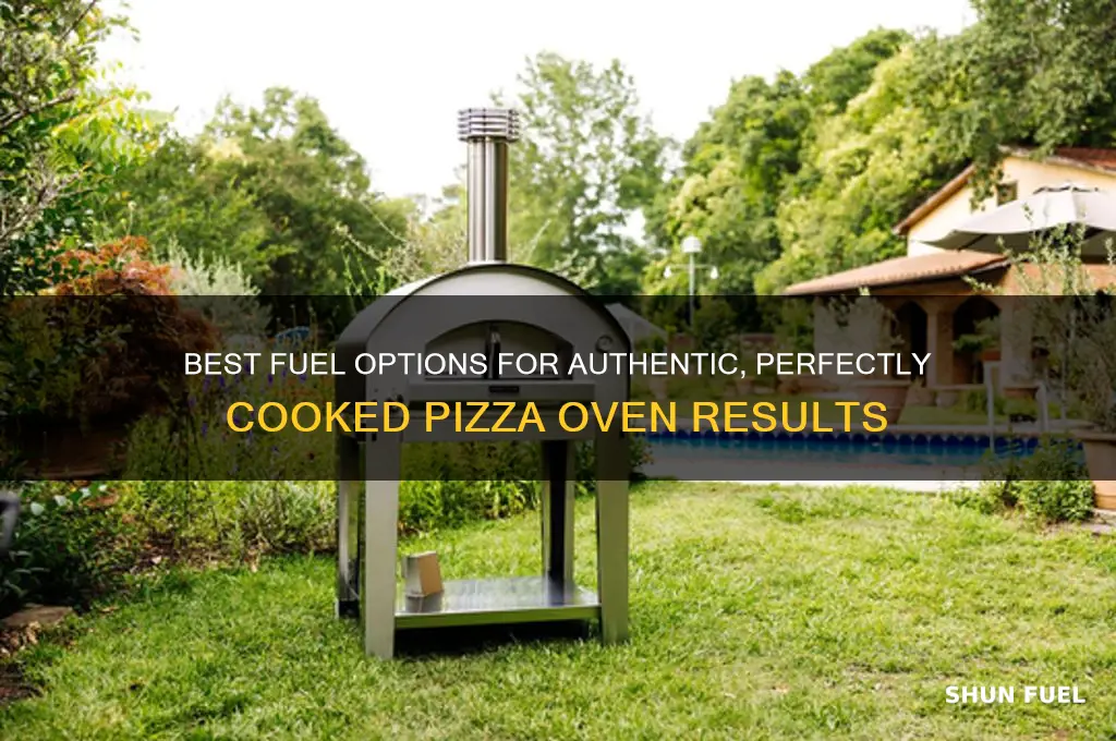 what to use as fuel in pizza oven
