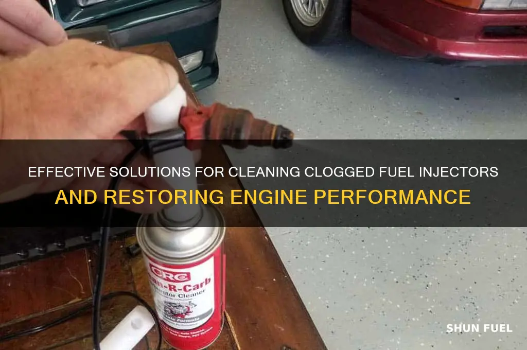 what to use for clogged fuel injectors