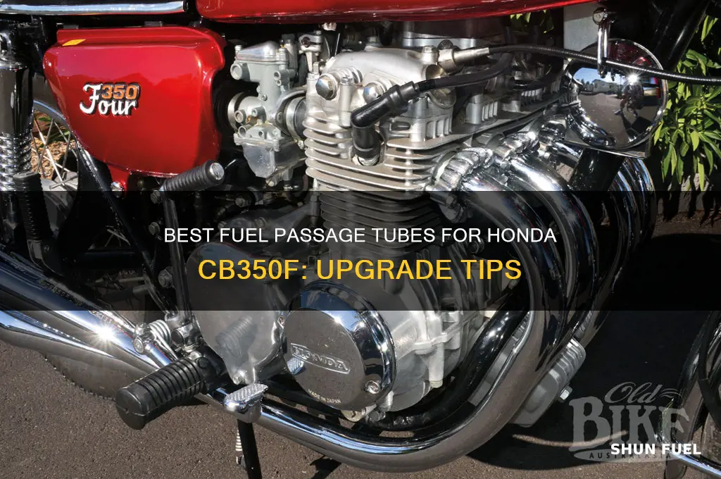 what to use for fuel passage tubes on honda cb350f