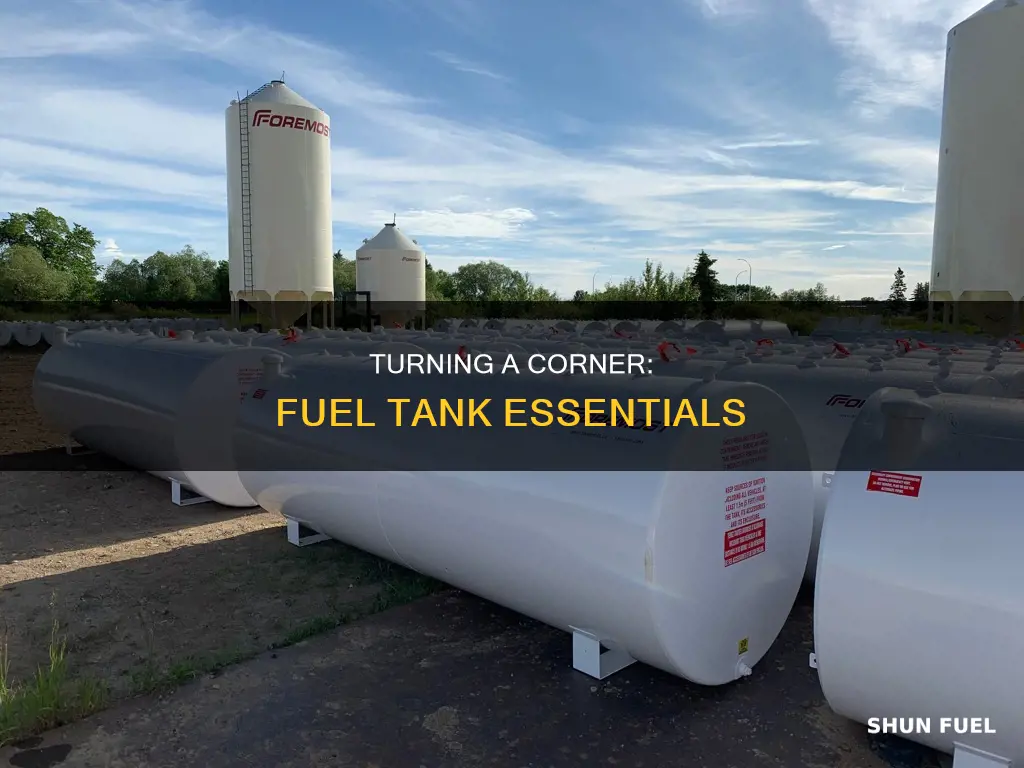 what to use for fuel tank while turning