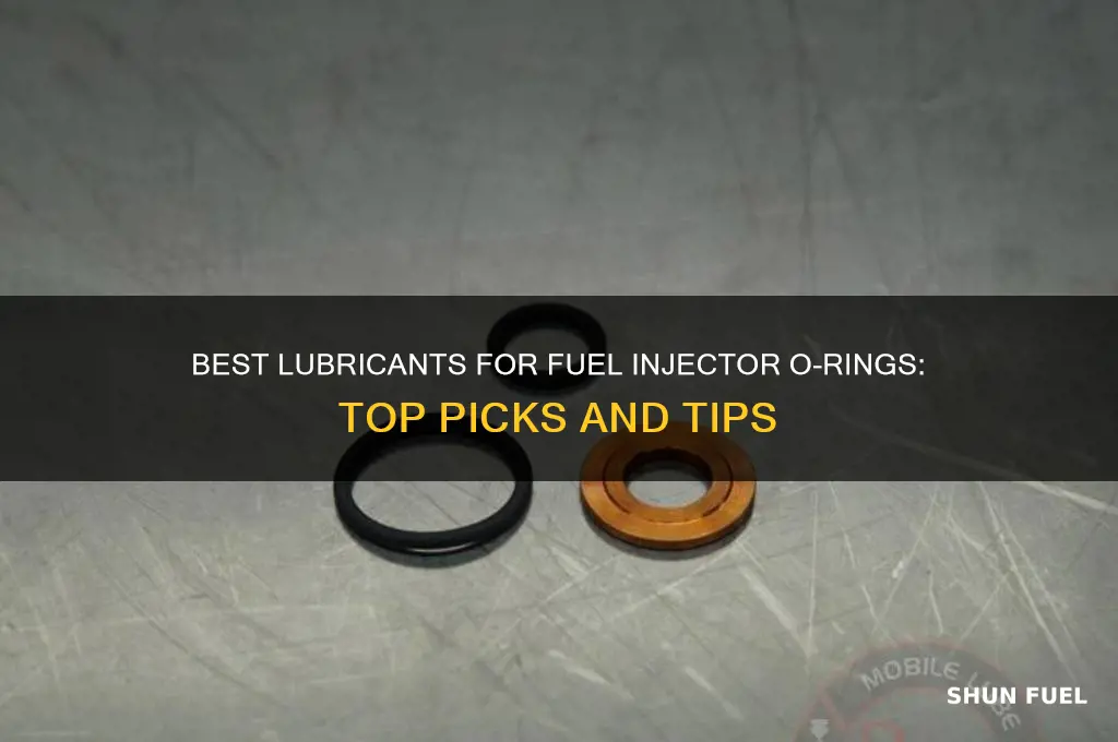 what to use on fuel injector o rings