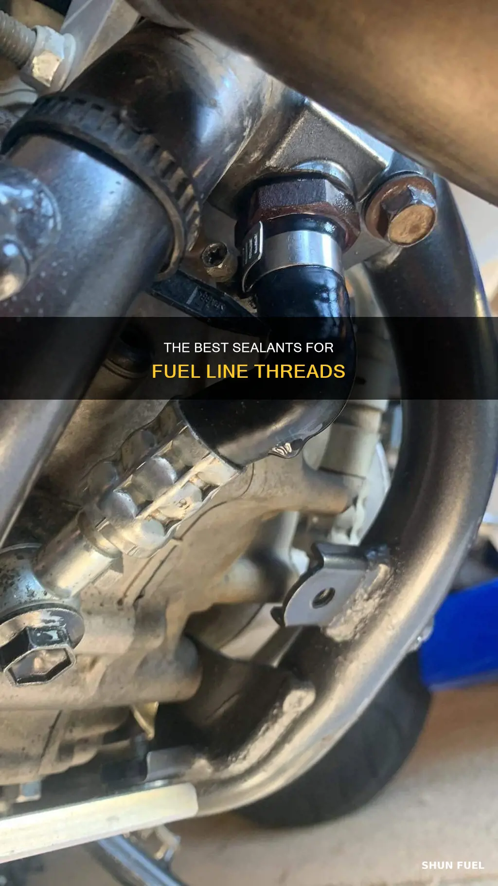 what to use on fuel line threads