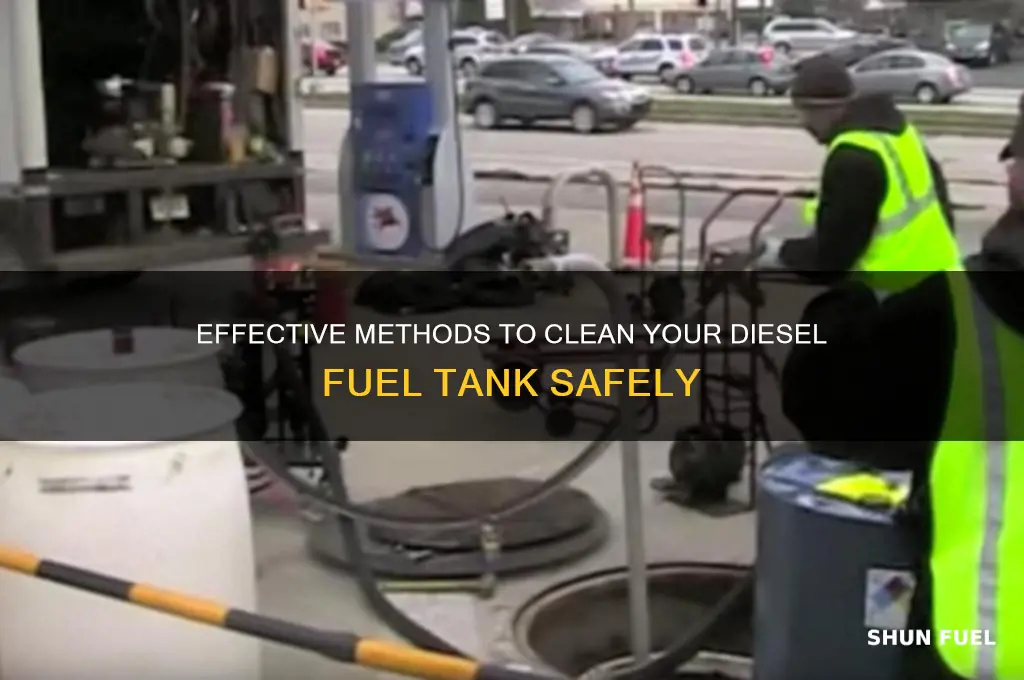 what to use to clean diesel fuel tank