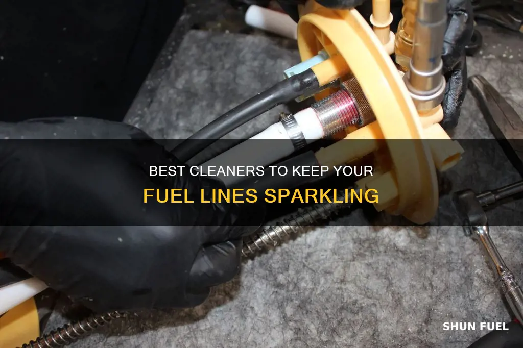 what to use to clean fuel lines