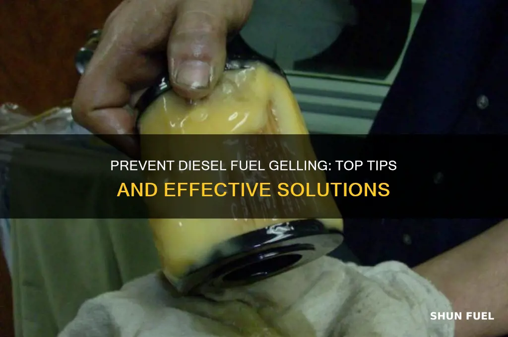 what to use to keep diesel fuel from gelling