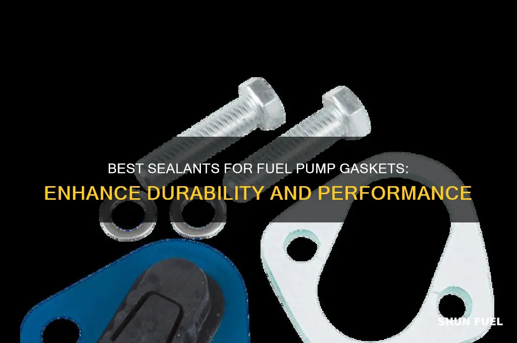 what to use to seal fuel pump gasket better