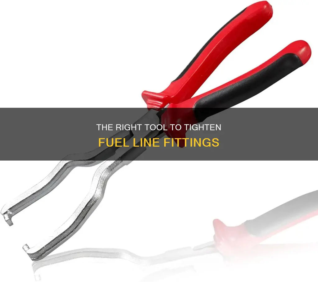what tool is used to tighten fuel line fittings