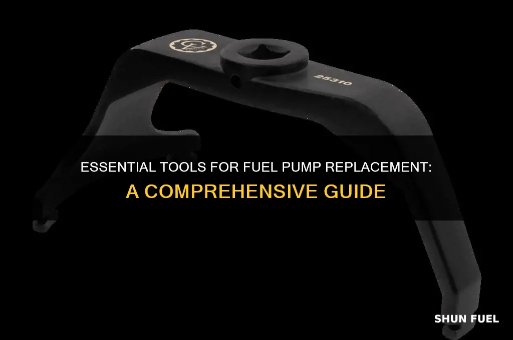 what tools do i need to change a fuel pump