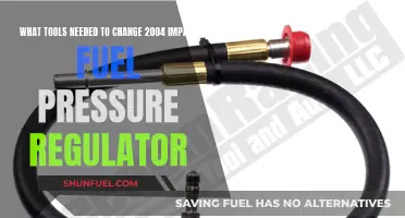 Fuel Pressure Regulator: Tools for 2004 Impala Repair