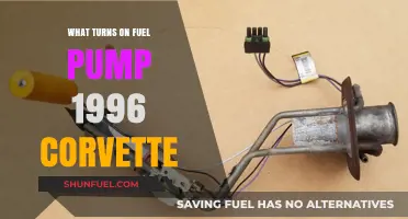 How to Activate the Fuel Pump in a 1996 Corvette