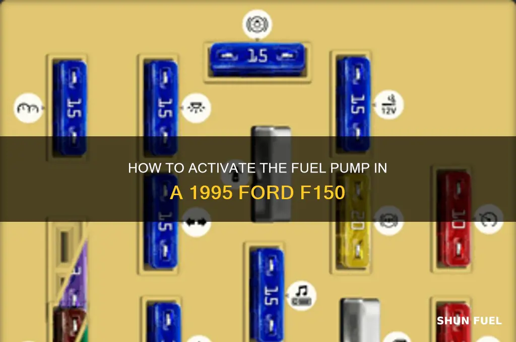 what turns on the fuel pump 1995 ford f150