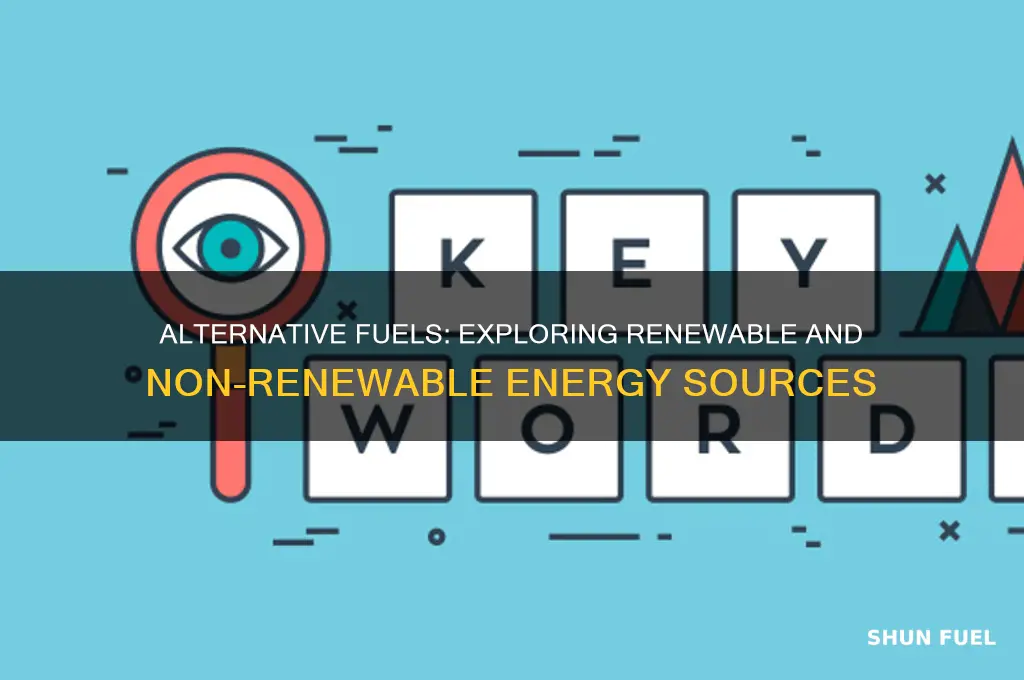 what two distinct groups can alternative fuels be divided into