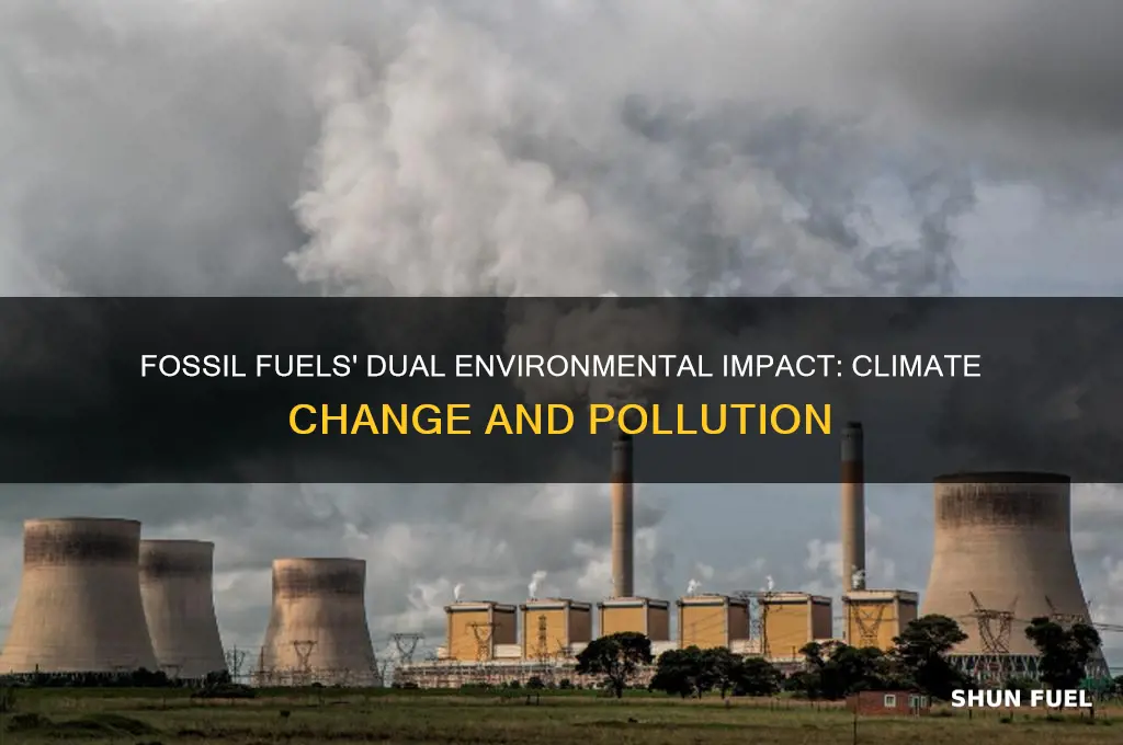 what two impacts do fossil fuels have on the environment