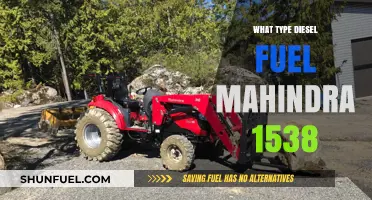Choosing the Right Diesel Fuel for Your Mahindra 1538 Tractor