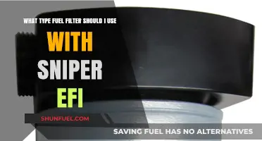 Fuel Filter Compatibility with Sniper EFI