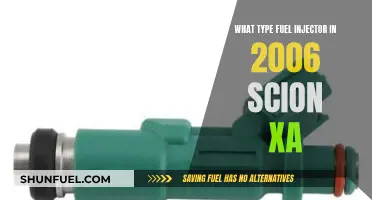 Fuel Injector Types: 2006 Scion XA Guide